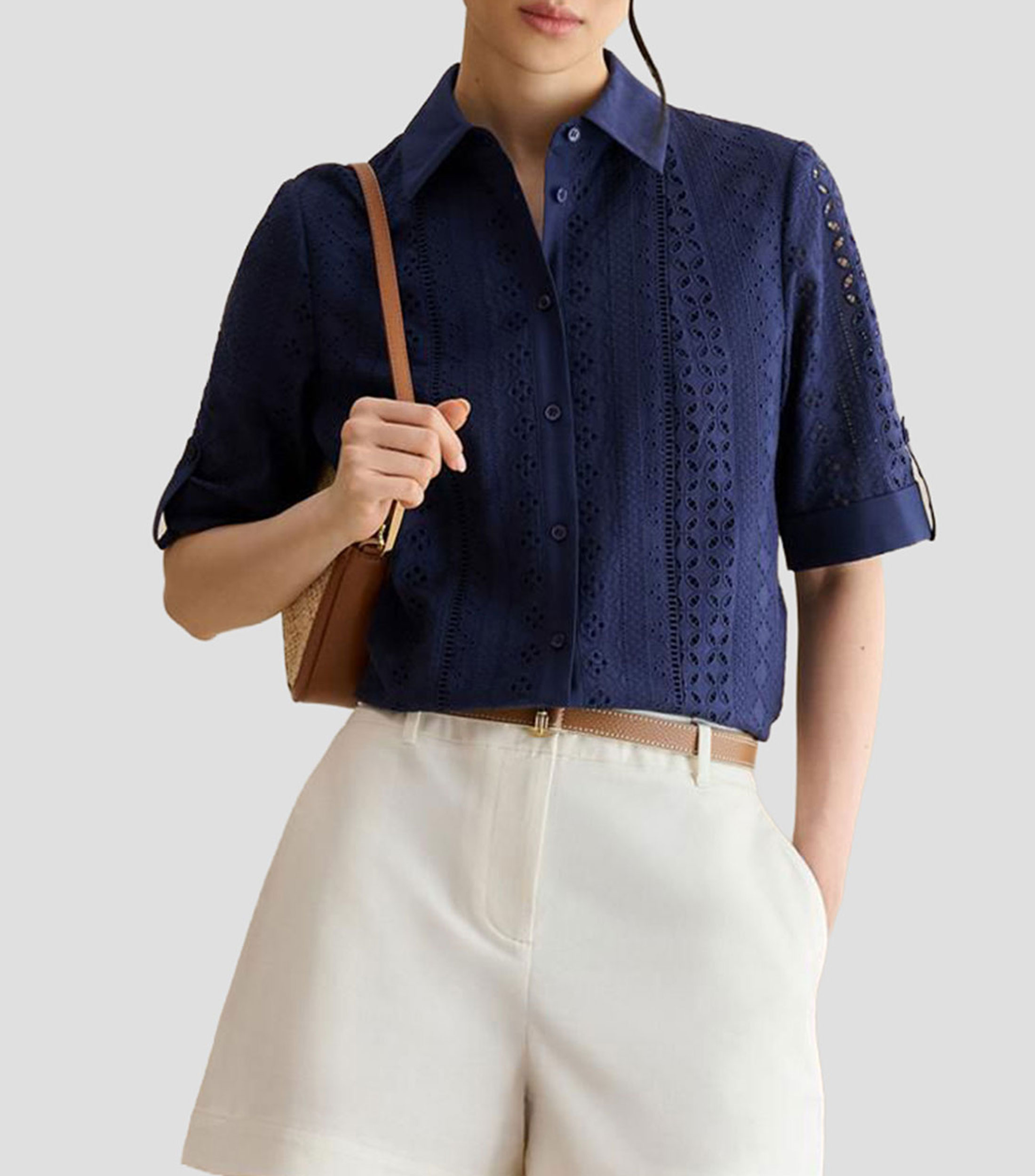 Camisa fantasía manga corta Mujer